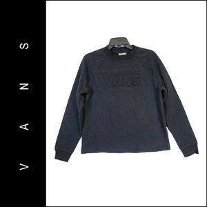 Vans Men Long Sleeve Sweater Size Small Black